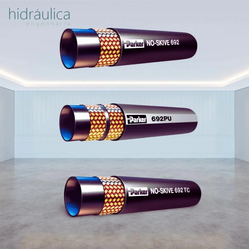 Mangueira industrial para transporte de gás